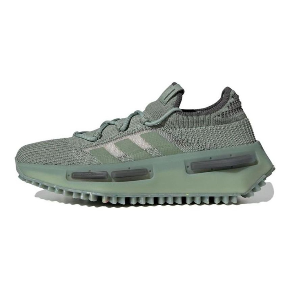 adidas Originals NMD_S1 Focus Olive Silver Pebble Carbon IE9550 Womens 5.5